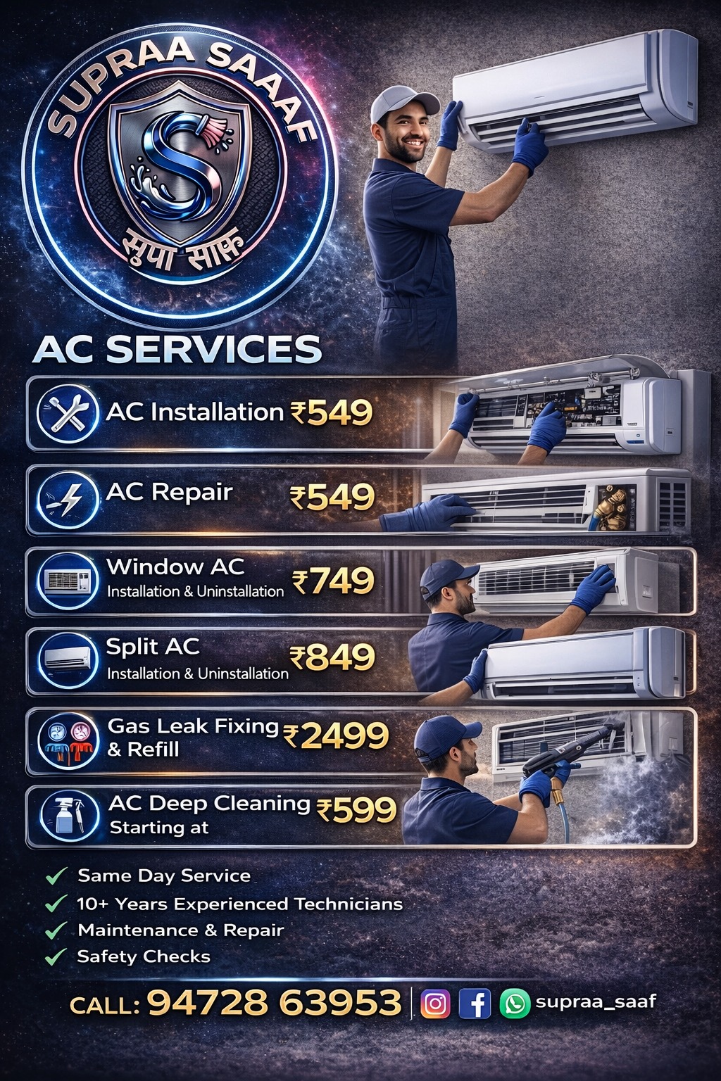 AC Deep Cleaning Patna