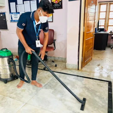 Living Room Deep Cleaning Before After