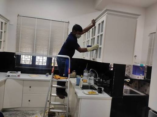 Kitchen Deep Cleaning Before After